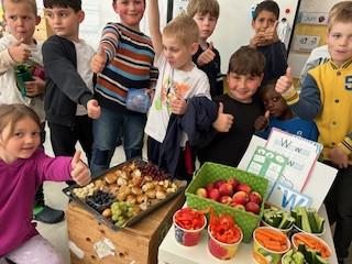 Gesundes Frühstück an unserer Schule 