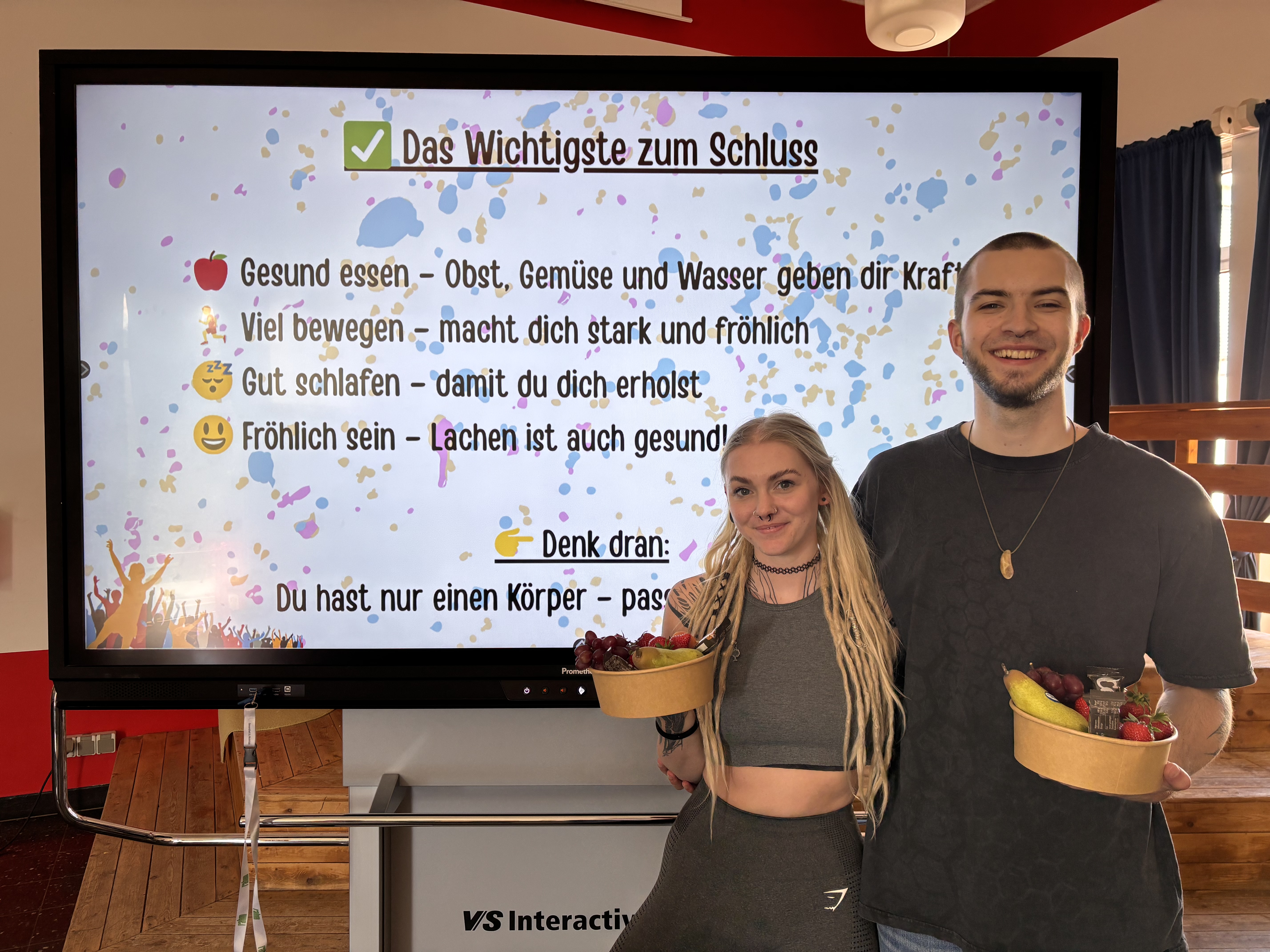 Gesund und fit mit Silas und Mina