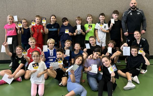Handballfieber in der Turnhalle 