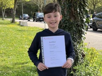 Dante besuchte in den Osterferien die Kinderakademie