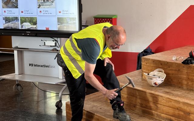 Kran, Krach und Kinderlachen - 